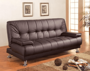 Convertible Sofa Bed with Removable Armrests