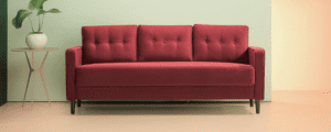 Zinus Mikhail Mid-Century Upholstered Sofa Bed