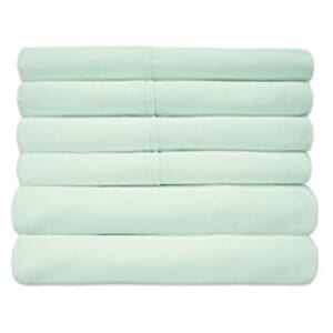6-Piece 1500 Thread Count Egyptian Quality Deep Pocket Bed Sheet Set Queen