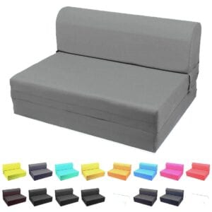 Magshion Sleeper Chair Folding Foam Bed Choose Color & Sized Single, Twin or Full