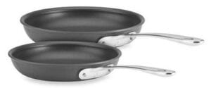 All-Clad B1 Hard Anodized Nonstick Fry Pans Set