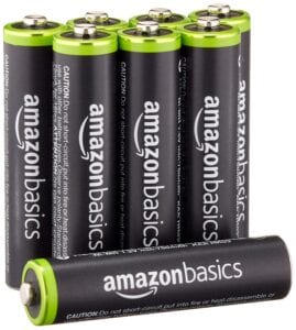 AmazonBasics AAA Rechargeable Batteries