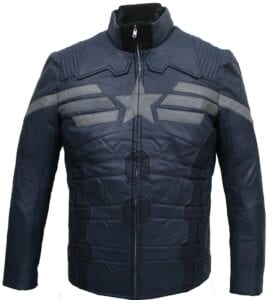 Bucky Barnes Superb Genuine Leather Captain America