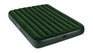 Intex Prestige Downy Airbed Kit With Handheld Battery Pump, Queen