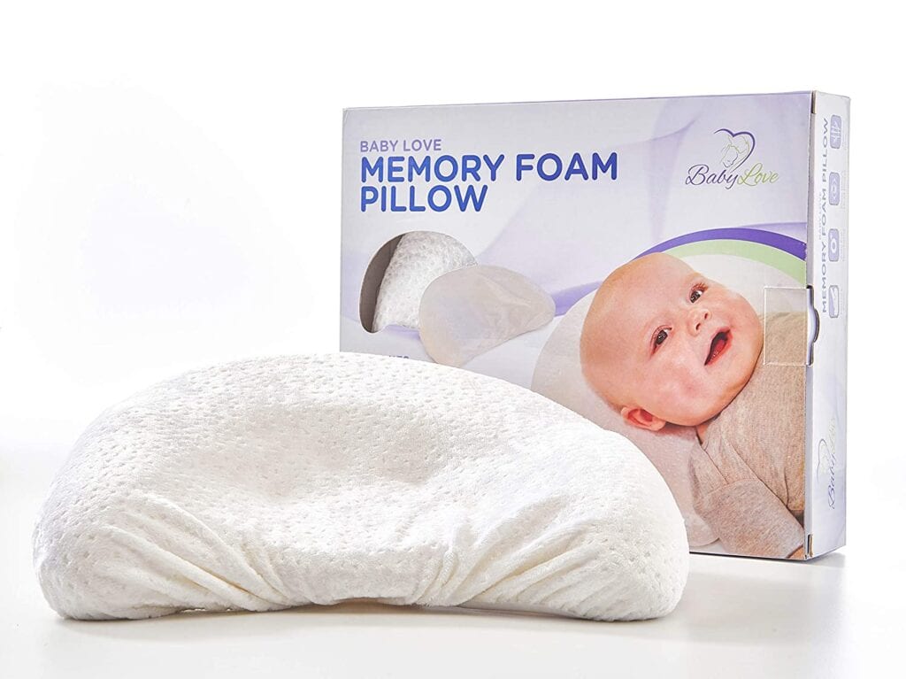 Baby Infant Pillow Newborn Anti Flat Head Syndrome Neck Support Pillow  WR 